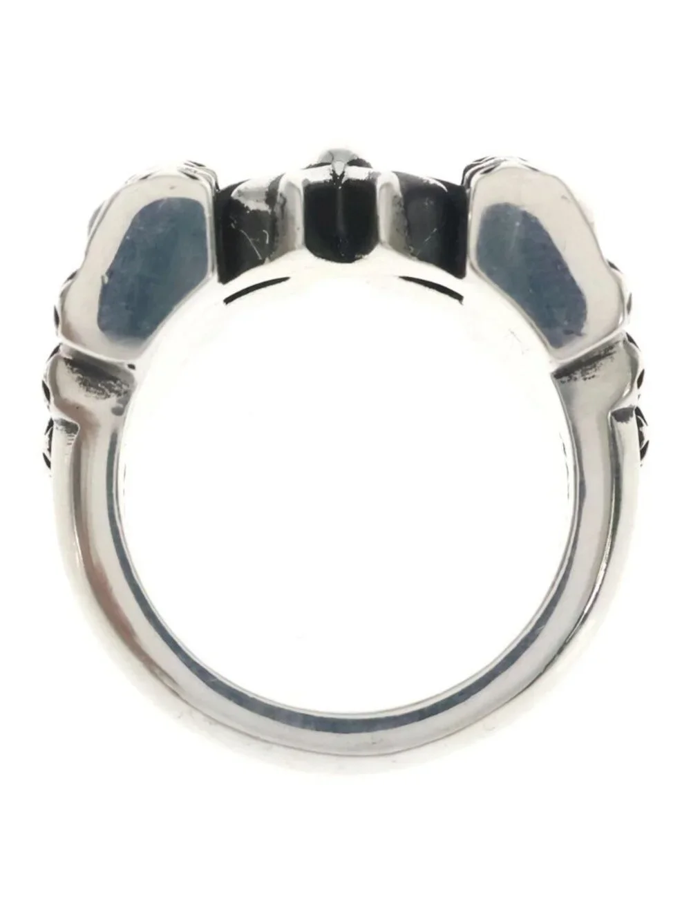 Chrome Hearts Deco CH Plus Silver Ring
